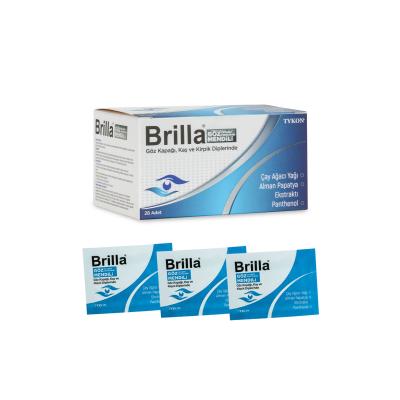 Brilla Göz Çevresi Temizleme Mendili