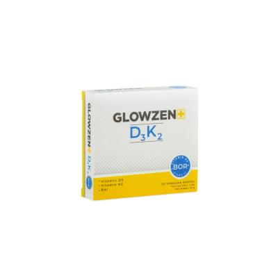 Glowzen+ D3K2 Bor 30 Kapsül