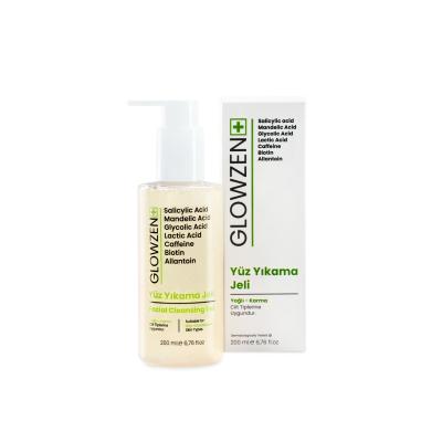 Glowzen+ Temizleme Jeli Yağlı Karma  Ciltler 
