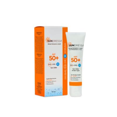 Sundressa SPF 50+ Güneş Koruyucu Losyon – Tüm Cilt Tipleri İçin