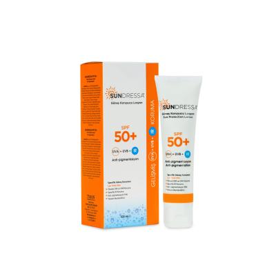 Sundressa SPF 50+ Güneş Koruyucu Losyon Anti-Pigmentasyon – Lekelenmeye Yatkın Ciltler İçin